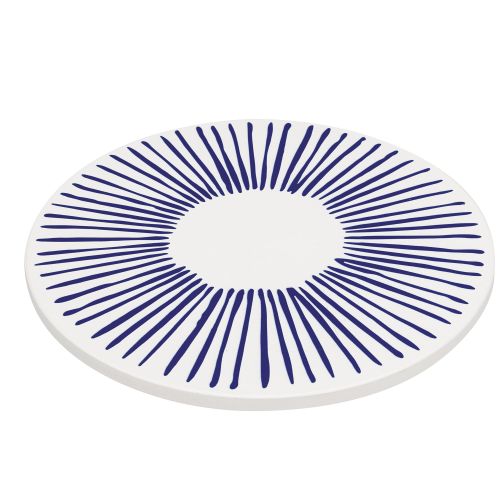 Podkładka pod gorące naczynia, ceramika/korek, śred. 20 cm, kreski Nordic / Zassenhaus