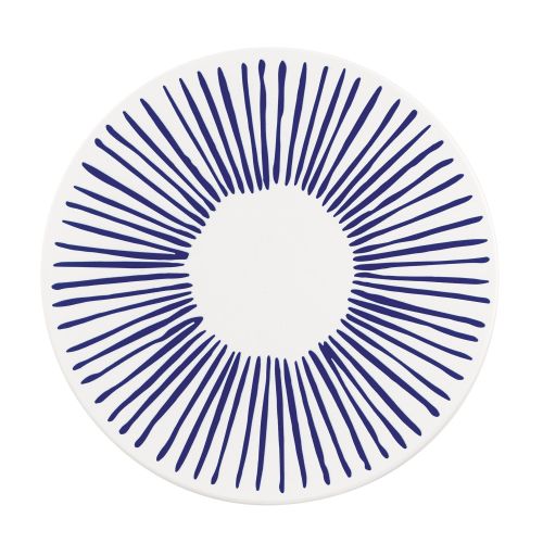 Podkładka pod gorące naczynia, ceramika/korek, śred. 20 cm, kreski Nordic / Zassenhaus