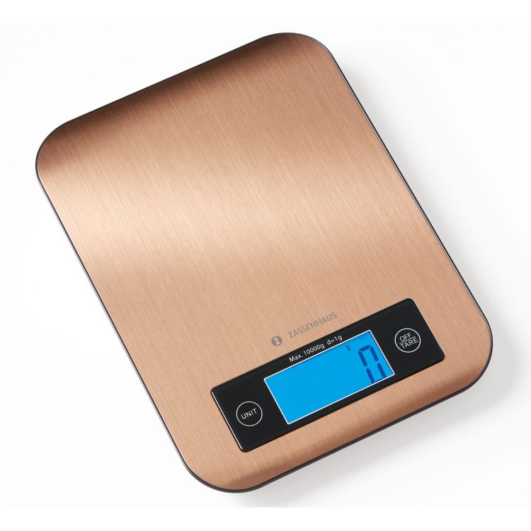 Waga kuchenna, do 10 kg, kolor miedziany Pure / Zassenhaus