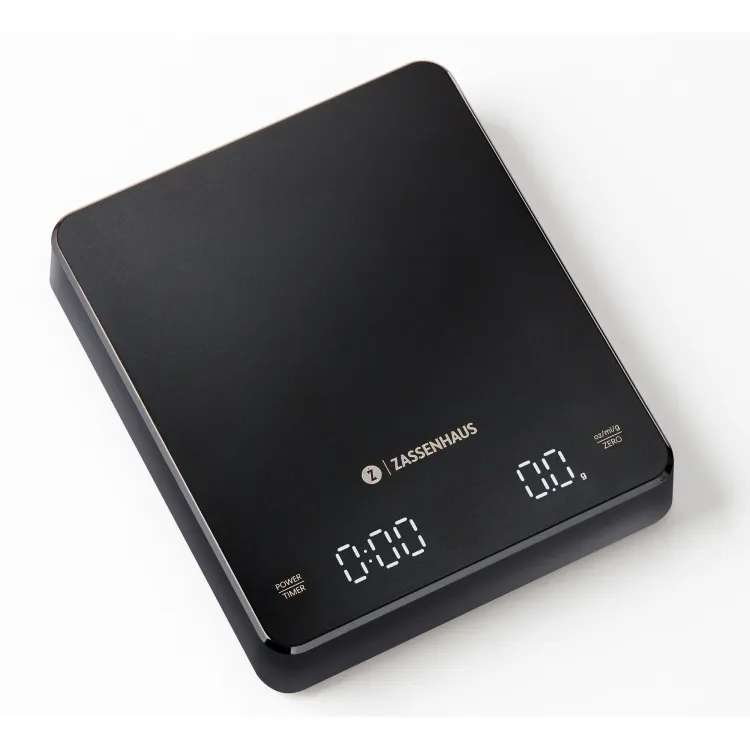 Waga do kawy, ładowana przez usb, do 3 kg, czarna Expert / Zassenhaus