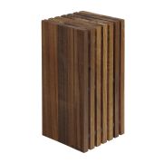 Blok na noże, drewno orzechowe, 13 x 13 x 26 cm  / Zassenhaus