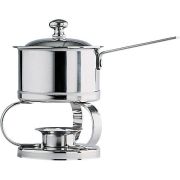 Zestaw do utrzymywania temperatury sosów, stal nierdzewna, 0,5 l, wys. 17 cm, śred. 10 cm CRISTAL / Spring