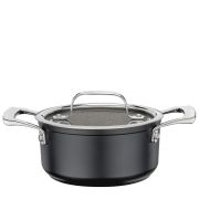 Garnek niski z powłoką nieprzywierającą i szklaną pokrywą, śred. 16 x 7,5 cm, 1,4 l MERIDIAN INTENSE PRO / Spring