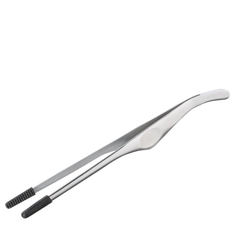 Szczypce z silikonowymi końcówkami, stal nierdzewna/silikon, 22 cm TOOLS FUSION2+ / Spring