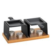 Mini-raclette na tealight dla 2 osób, 24,5 x 12,5 x 8 cm GOURMET PARTY / Spring