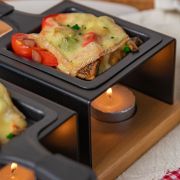 Mini-raclette na tealight dla 2 osób, 24,5 x 12,5 x 8 cm GOURMET PARTY / Spring