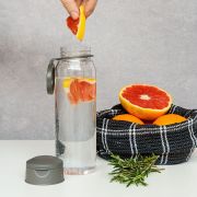 Butelka na wodę 500ml z uchwytem - szara / Amuse