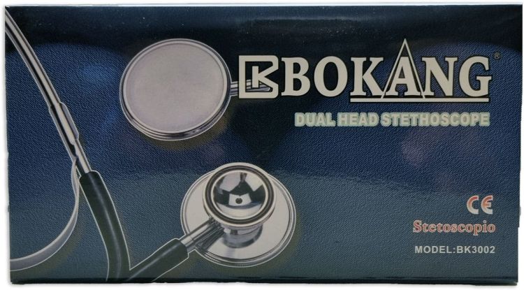 Stetoskop lekarski Bokang BK3002 (dwustronny) czarny