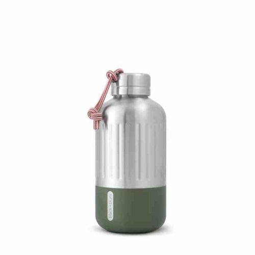 Butelka stalowa EXPLORER 650 ml, oliwkowa / Black+Blum