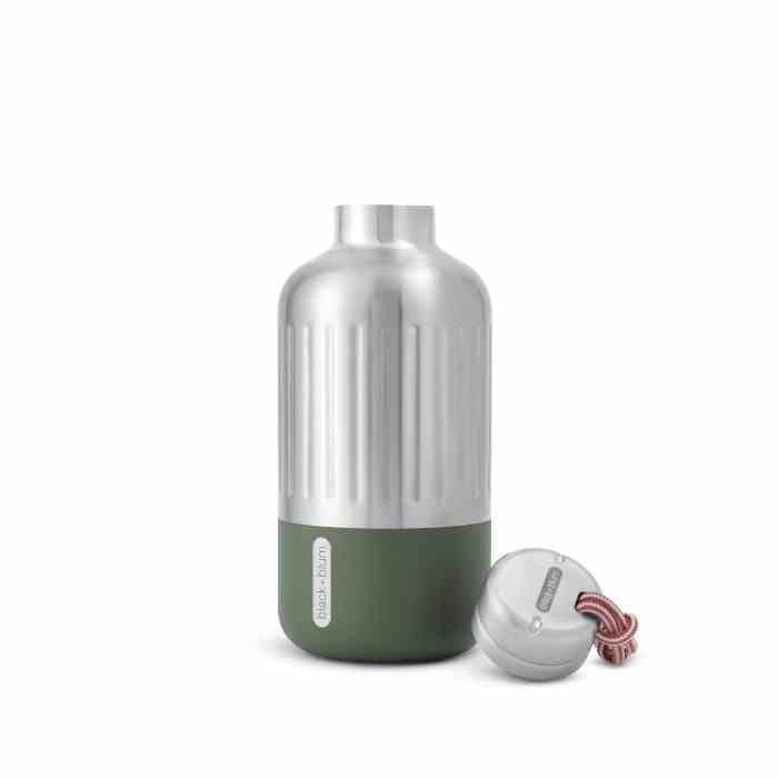 Butelka stalowa EXPLORER 650 ml, oliwkowa / Black+Blum