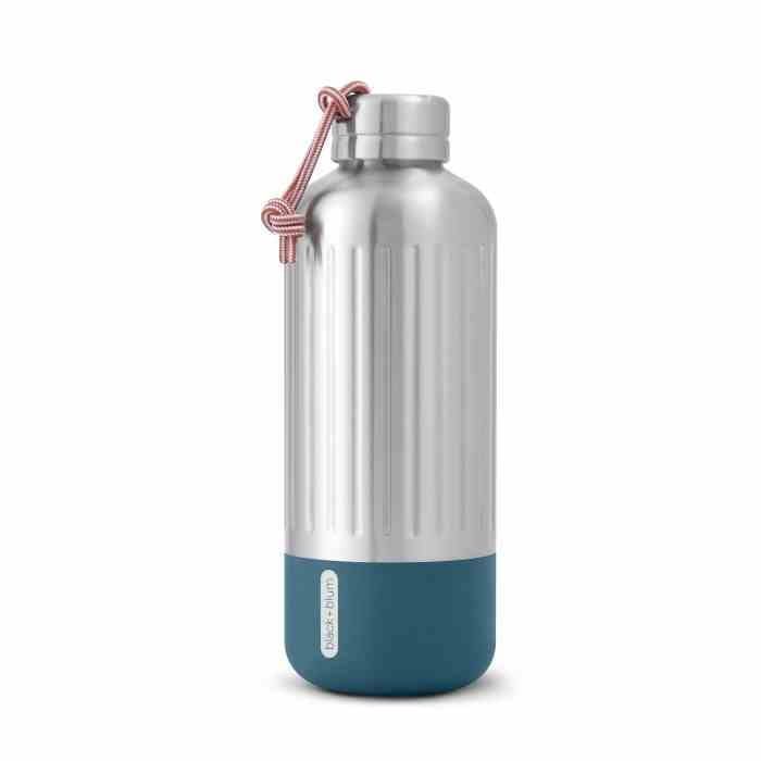 Butelka stalowa EXPLORER 850 ml, morska / Black+Blum