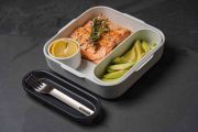 Lunch box kwadratowy, morski / Black+Blum