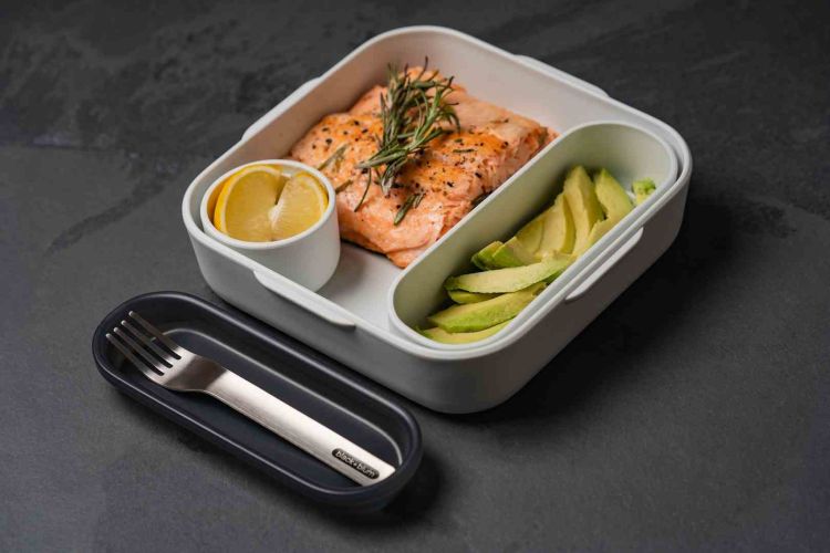 Lunch box kwadratowy, morski / Black+Blum