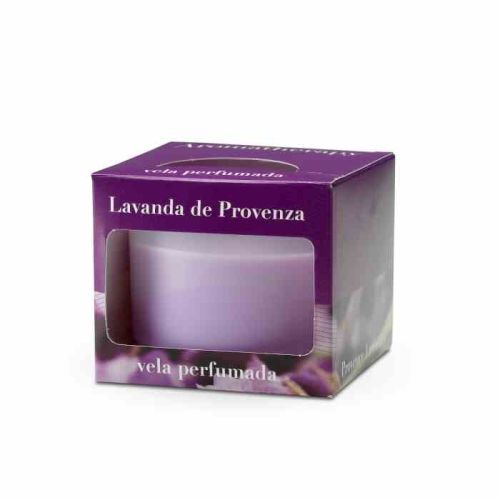 Świeca Cordoba 9x7,5cm. Lavender, violet / Cereria Molla