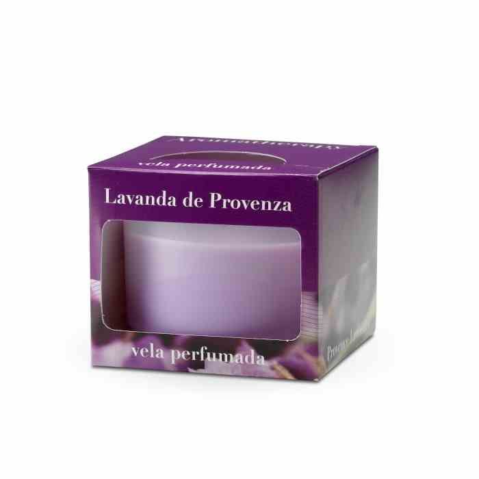 Świeca Cordoba 9x7,5cm. Lavender, violet / Cereria Molla