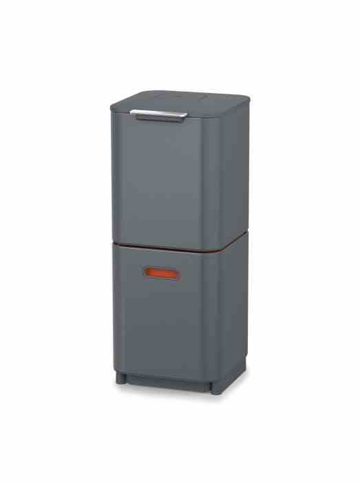 Kosz do segregacji 40l Totem Compact, grafito / Joseph Joseph