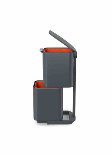 Kosz do segregacji 40l Totem Compact, grafito / Joseph Joseph