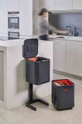 Kosz do segregacji 40l Totem Compact, grafito / Joseph Joseph