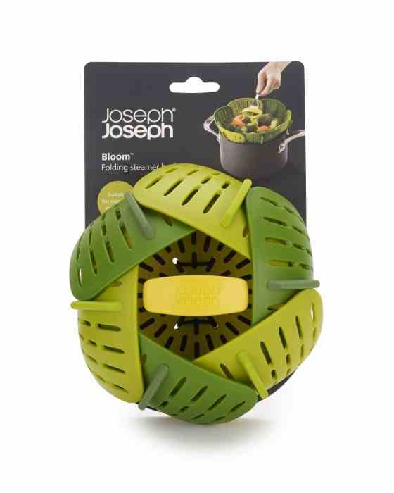 Koszyk do gotowania na parze, zielony,  Bloom / Joseph Joseph