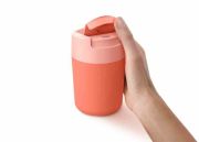 Kubek podróżny 340ml Sipp, koralowy / Joseph Joseph
