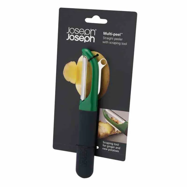 Obieraczka prosta Multi-peel, zielona / Joseph Joseph