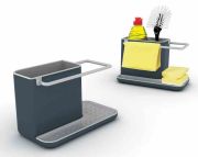 Organizer na akces. do zmywania S Caddy, szary / Joseph Joseph
