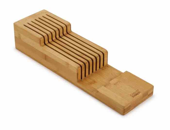 Organizer na noże DrawerStore Bamboo / Joseph Joseph