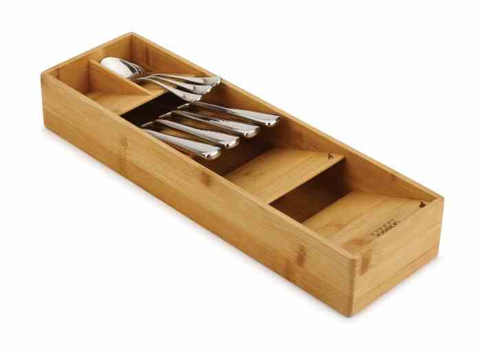 Organizer na sztućce DrawerStore Bamboo / Joseph Joseph