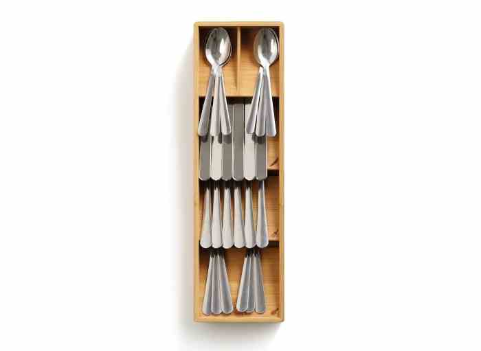 Organizer na sztućce DrawerStore Bamboo / Joseph Joseph