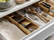 Organizer na sztućce DrawerStore Bamboo / Joseph Joseph