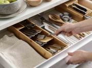Organizer na sztućce DrawerStore Bamboo / Joseph Joseph
