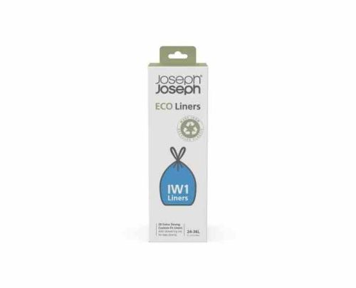 Worki na śmieci 20 sztuk, 24-36l, szare / Joseph Joseph
