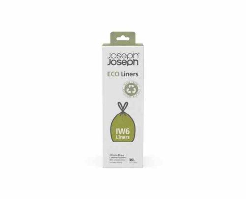Worki na śmieci 20 sztuk, 30l, szary, Eco / Joseph Joseph