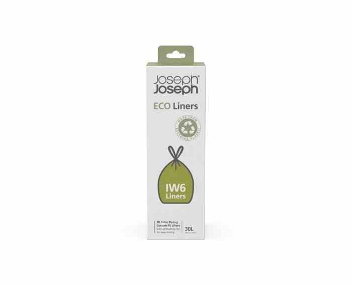 Worki na śmieci 20 sztuk, 30l, szary, Eco / Joseph Joseph