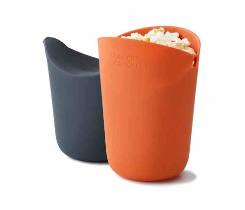 Zestaw 2 pojemników do popcornu w mikrofali M / Joseph Joseph