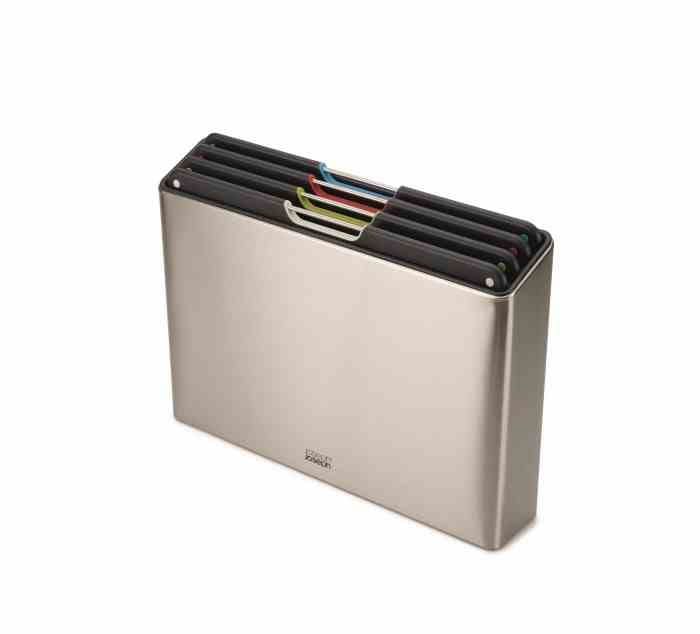 Zestaw 4 desek do krojenia Folio Steel / Joseph Joseph