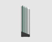 Zestaw 4 desek do krojenia L Folio Steel Sag / Joseph Joseph