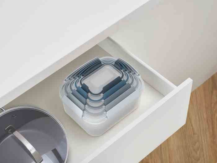 Zestaw 5 pojemników, Nest Lock Sky / Joseph Joseph