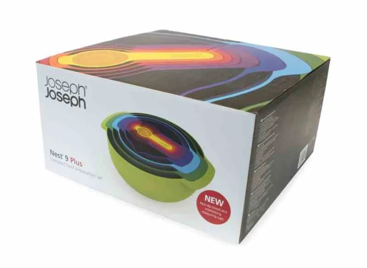 Zestaw misek i miarek Nest 9 Plus, multikolo / Joseph Joseph