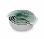 Zestaw misek i miarek Nest 9 Plus, sage / Joseph Joseph