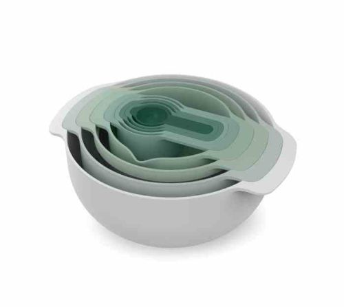 Zestaw misek i miarek Nest 9 Plus, sage / Joseph Joseph