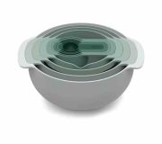Zestaw misek i miarek Nest 9 Plus, sage / Joseph Joseph