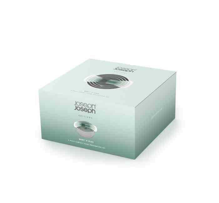 Zestaw misek i miarek Nest 9 Plus, sage / Joseph Joseph