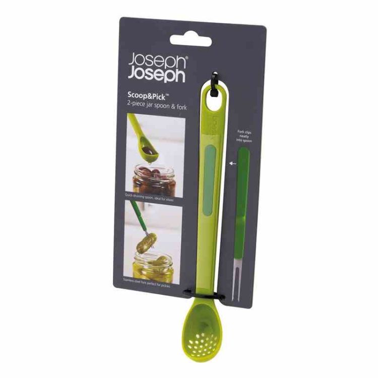 Zestaw narzędzi do przekąsek Scoop&Pick, zie / Joseph Joseph