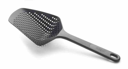 Łyżka cedzakowa L Scoop Plus, czarno-szara / Joseph Joseph