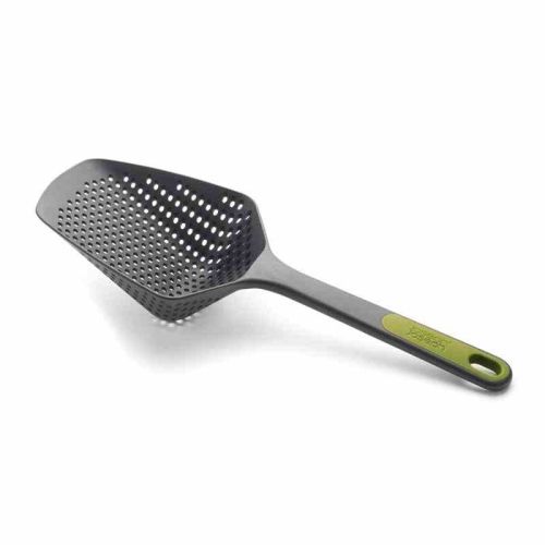 Łyżka cedzakowa L Scoop Plus, czarno-zielona / Joseph Joseph