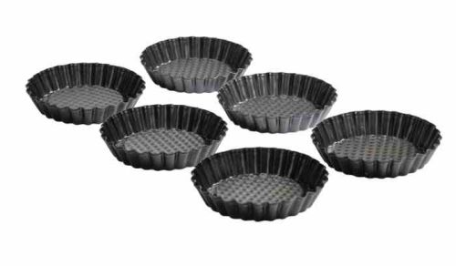 Zestaw 6 form do tartaletek 10cm, Classic / Kaiser