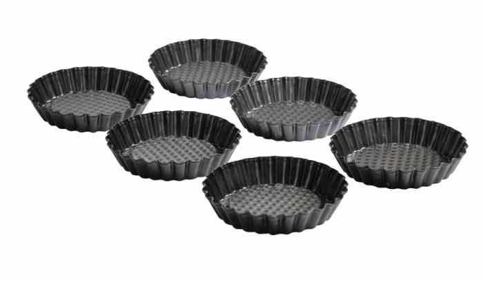 Zestaw 6 form do tartaletek 10cm, Classic / Kaiser
