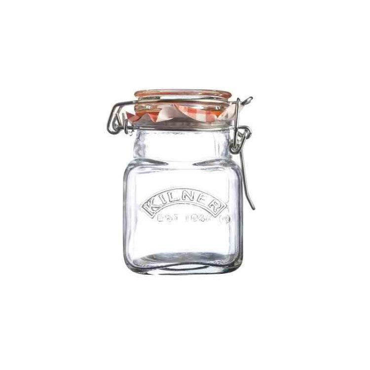 Słoik 0,07 l. Square Clip Top Jar / Kilner
