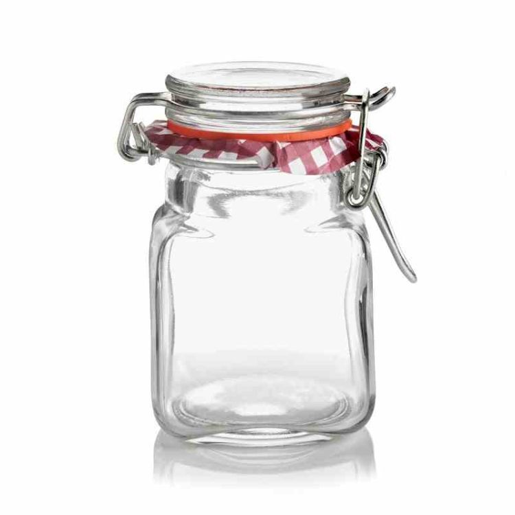 Słoik 0,07 l. Square Clip Top Jar / Kilner